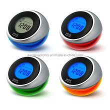 Multi Function Alarm I-Touch Clock with Calendar, Desk Table Clock